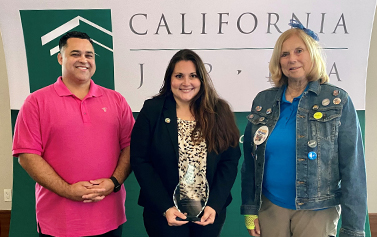 2023 Capstone Award Winner with California JPIA Leadership